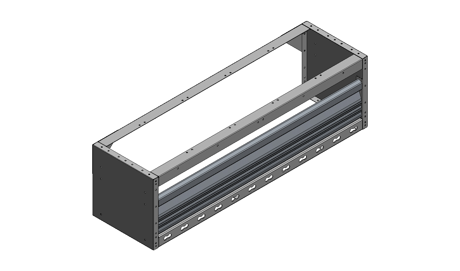 RADKASTENVERKLEIDUNG MIT TXR 1268X362X360