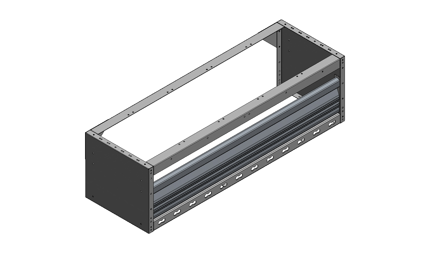 RADKASTENVERKLEIDUNG MIT TXR 1268X362X410