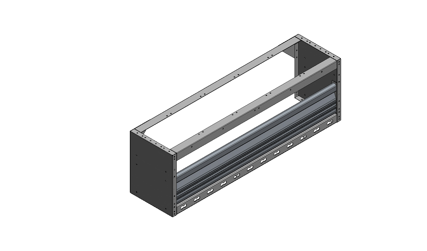 RADKASTENVERKLEIDUNG MIT TXR 1268X402X320