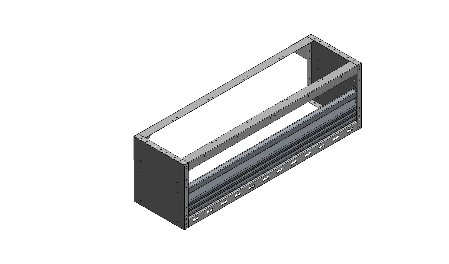 RADKASTENVERKLEIDUNG MIT TXR 1268X402X360