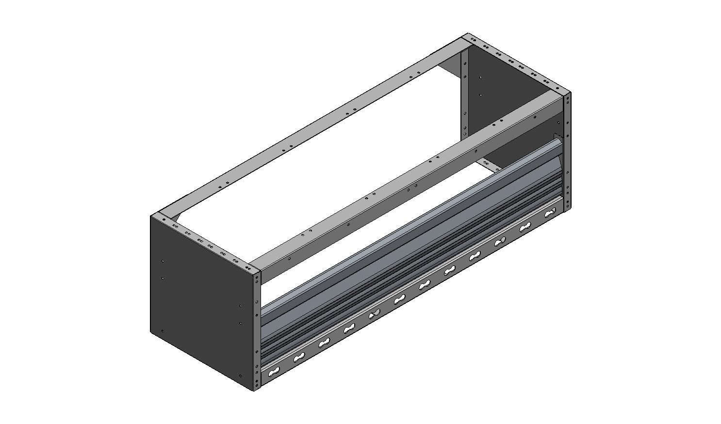 RADKASTENVERKLEIDUNG MIT TXR 1268X402X410