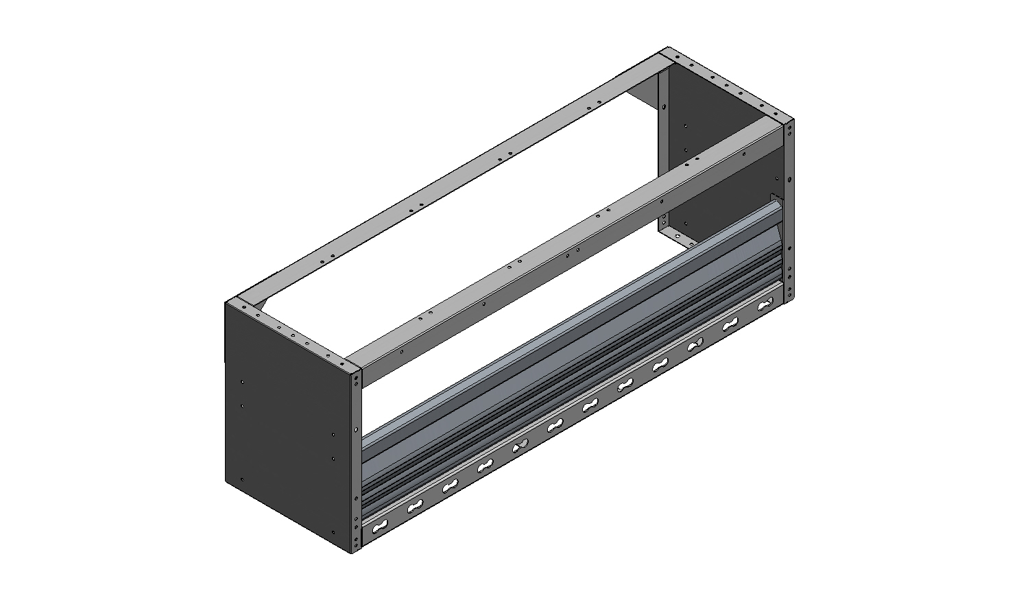 RADKASTENVERKLEIDUNG MIT TXR 1268X444X360
