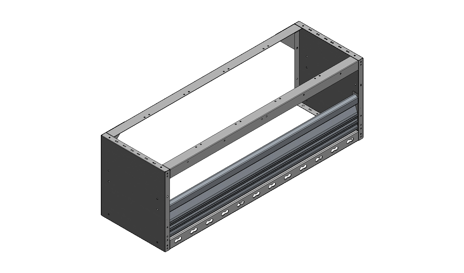 RADKASTENVERKLEIDUNG MIT TXR 1268X444X410