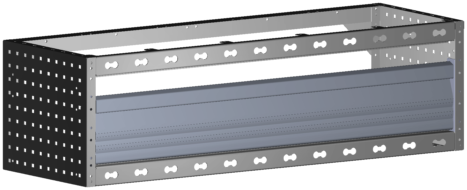 RADKASTENVERKLEIDUNG MIT TXR 1268X362X410