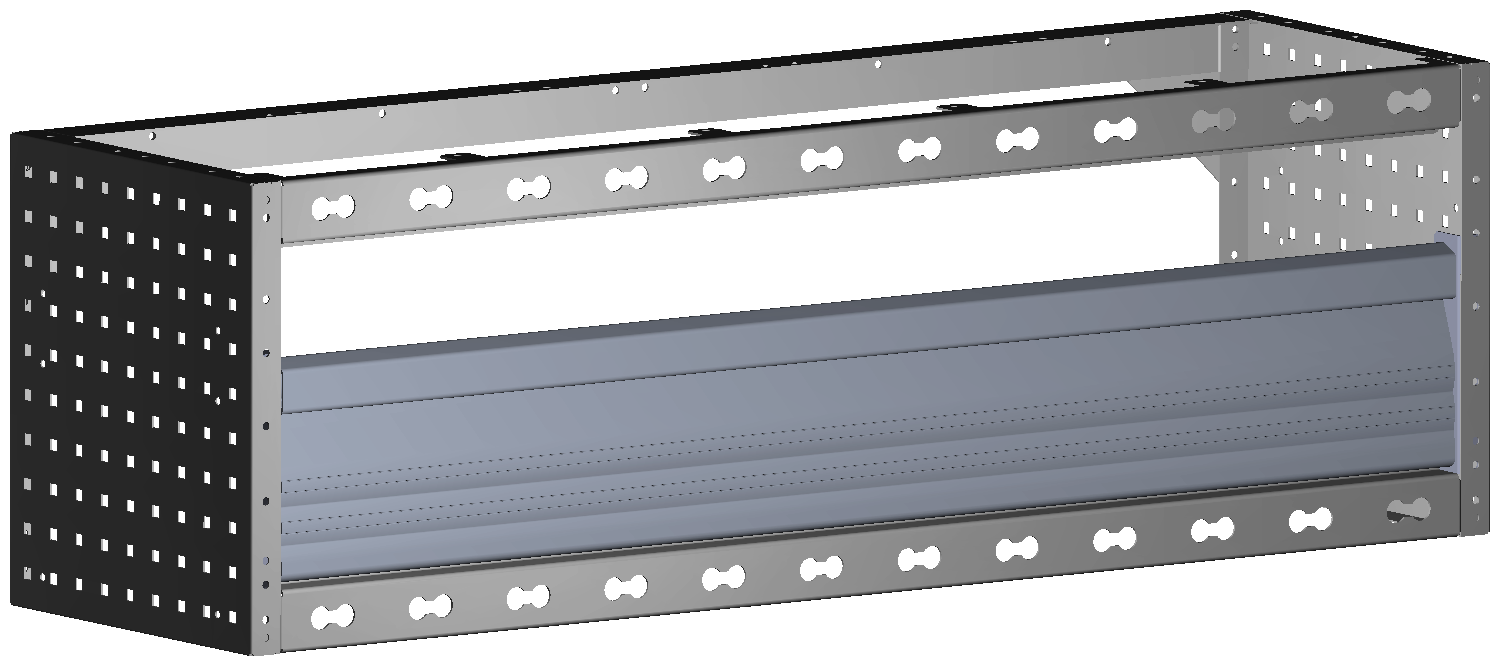 RADKASTENVERKLEIDUNG MIT TXR 1268X402X360