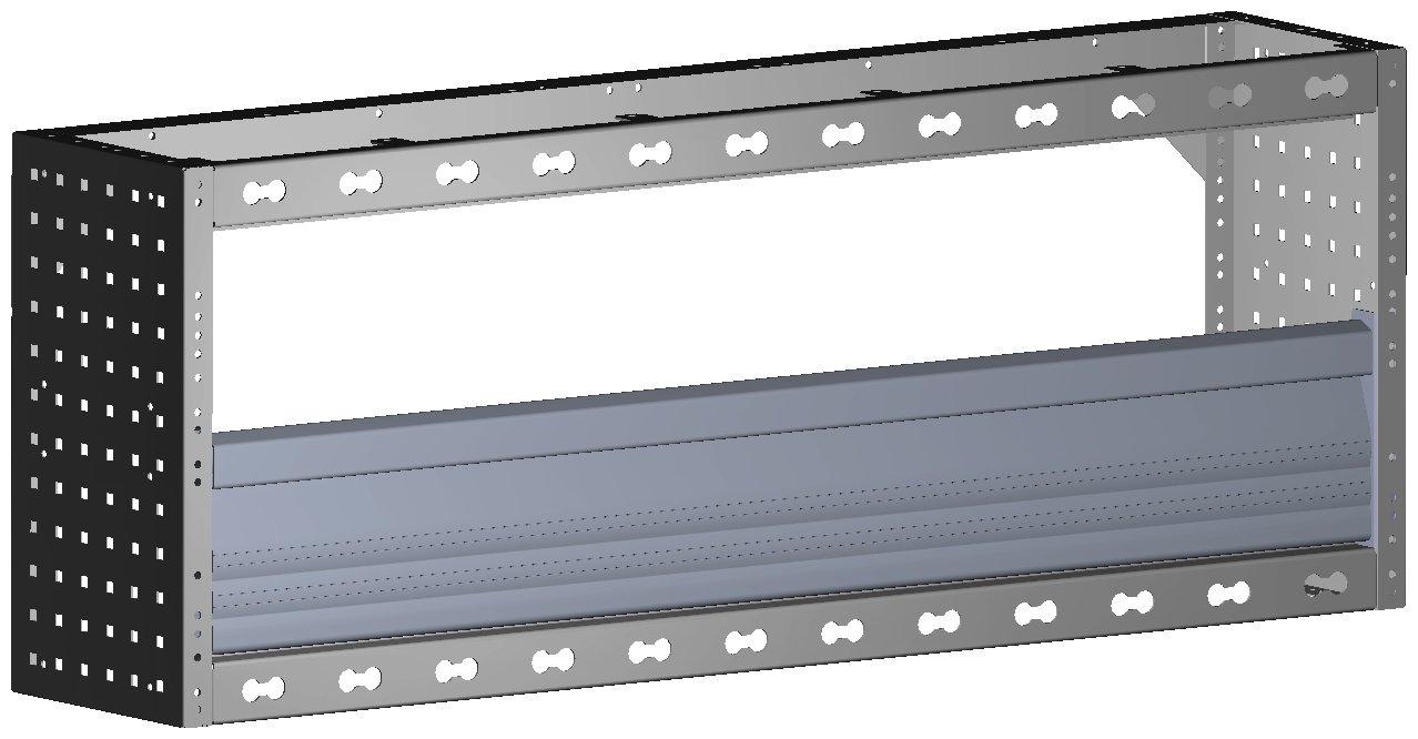RADKASTENVERKLEIDUNG MIT TXR 1.268X483X260