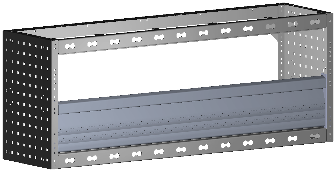 RADKASTENVERKLEIDUNG MIT TXR 1.268X483X320