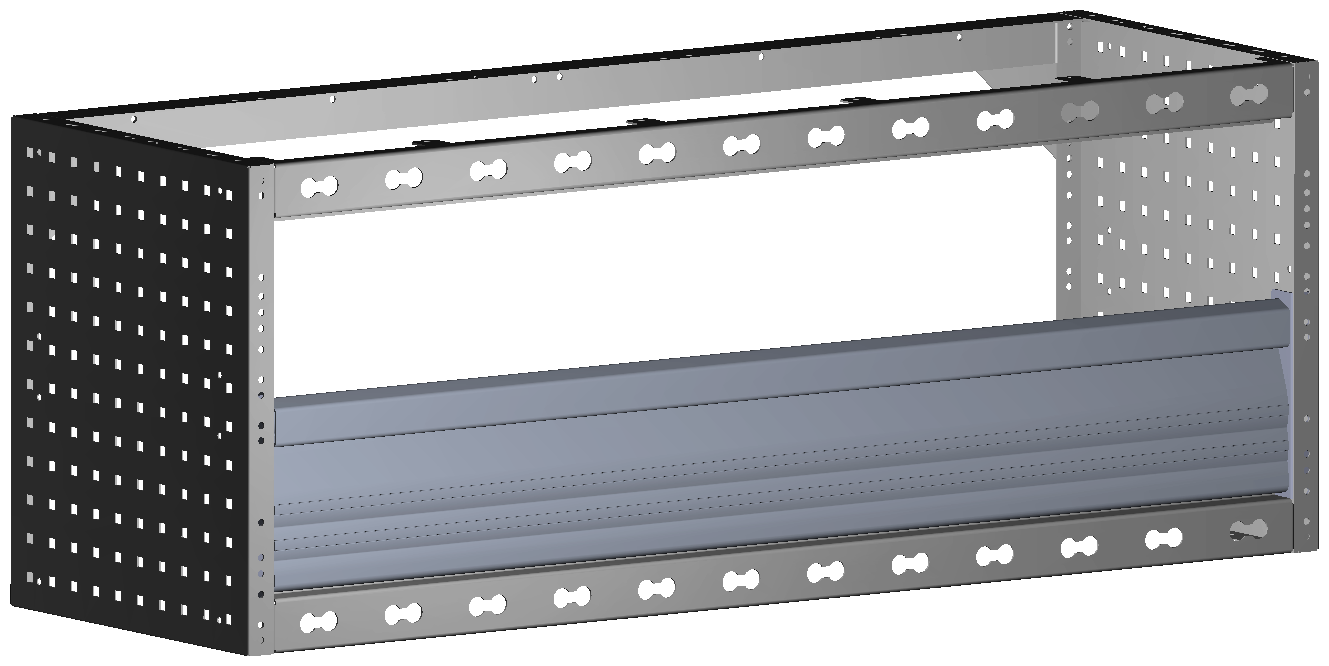 RADKASTENVERKLEIDUNG MIT TXR 1.268X483X410