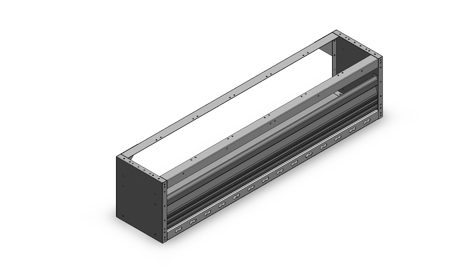 RADKASTENVERKLEIDUNG MIT TXR 1521X362X320