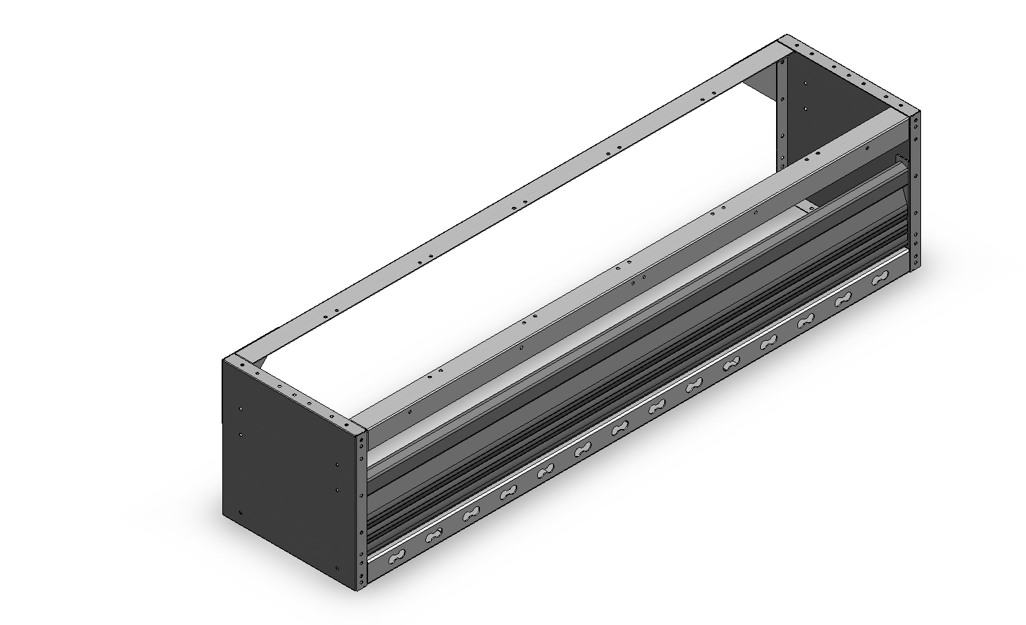 RADKASTENVERKLEIDUNG MIT TXR 1521X362X360