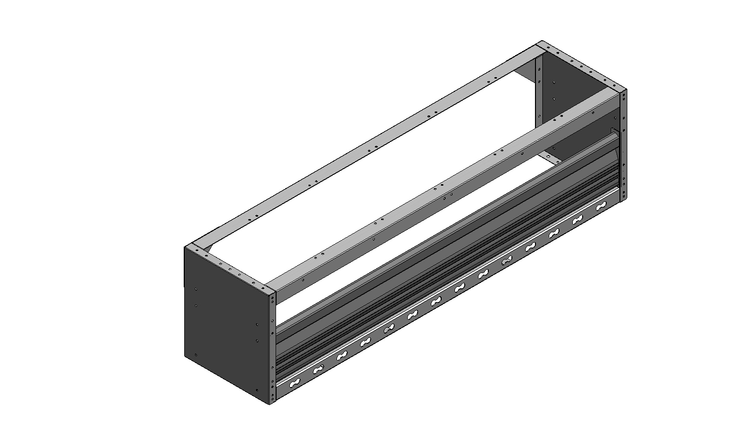 RADKASTENVERKLEIDUNG MIT TXR 1521X402X360