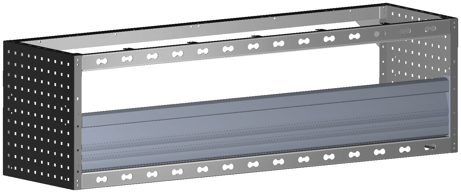RADKASTENVERKLEIDUNG MIT TXR 1521X444X410
