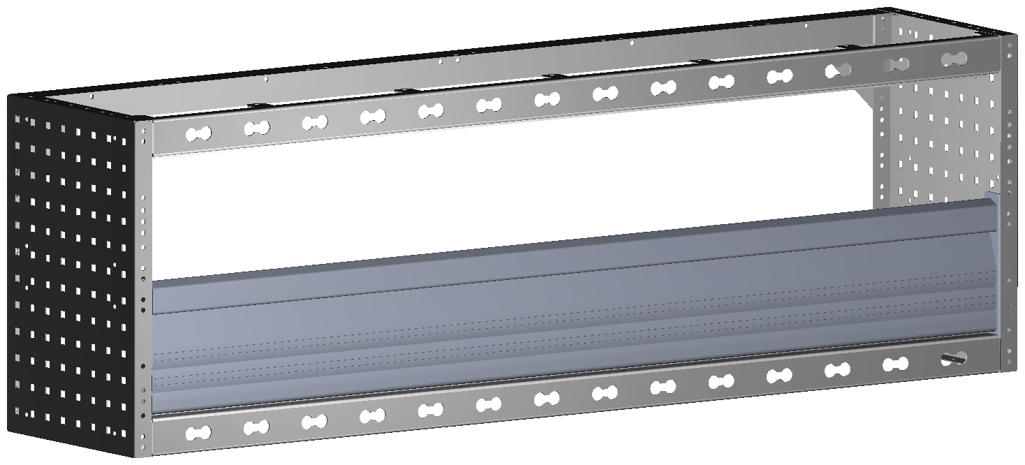 RADKASTENVERKLEIDUNG MIT TXR 1.521X483X320
