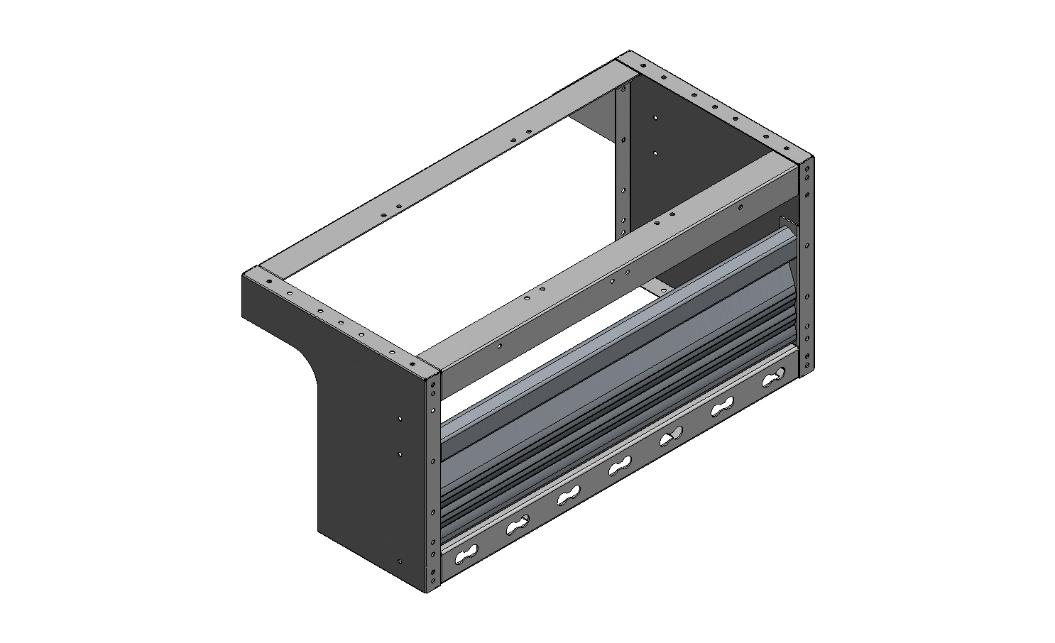 RADKASTENVERKLEIDUNG MIT TXR FXR RENAULT KANGOO LINKS 760X362X360