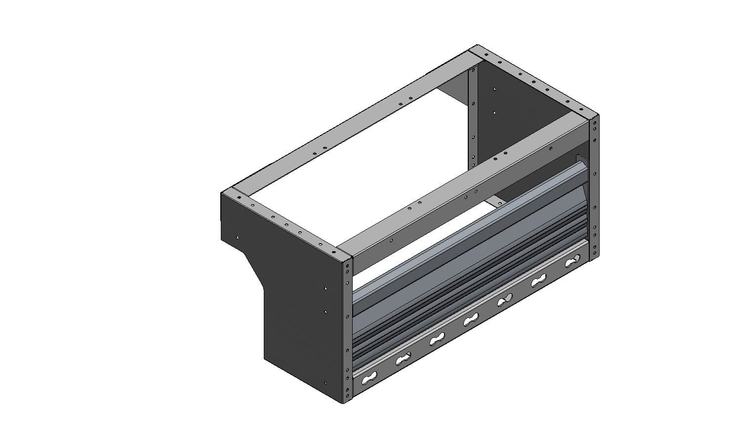 RADKASTENVERKLEIDUNG MIT TXR FXR CITROEN BERLINGO/ RENAULT RANCH LINKS 760X362X360