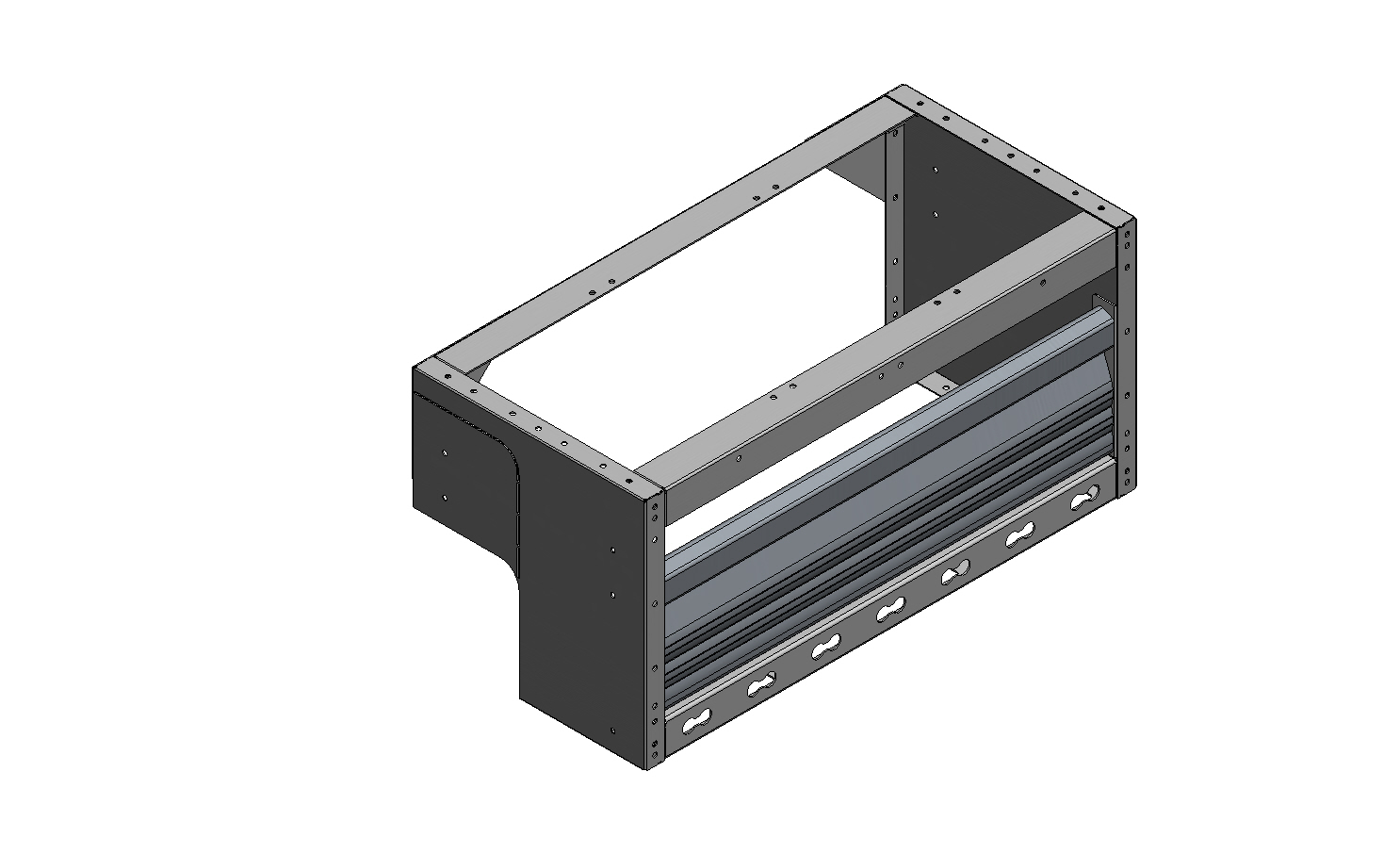 RADKASTENVERKLEIDUNG MIT TXR FXR VW CADDY LINKS 760X362X360