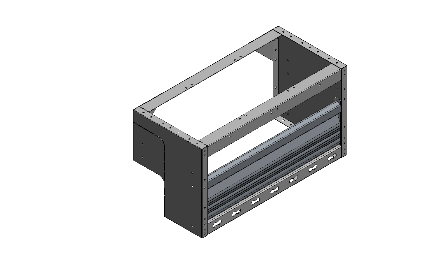 RADKASTENVERKLEIDUNG MIT TXR FXR VW CADDY LINKS 760X402X360