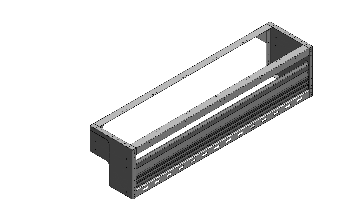 RADKASTENVERKLEIDUNG MIT TXR FXR VW CADDY LINKS 1521X362X360