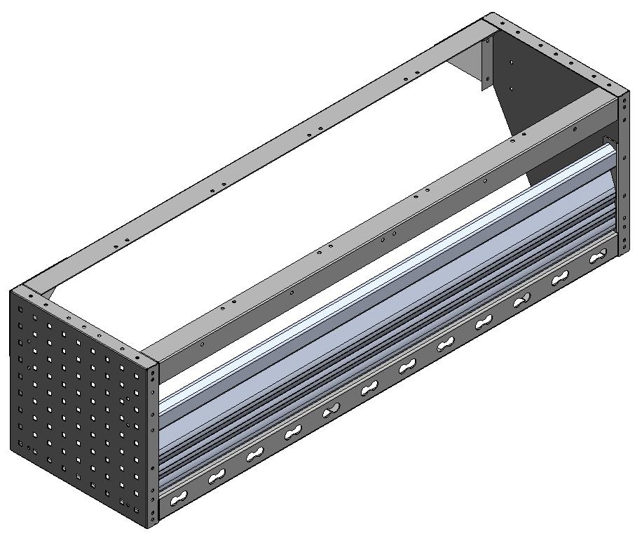 RADKASTENVERKLEIDUNG MIT TXR FXR VW T5 LINKS 1268X362X360