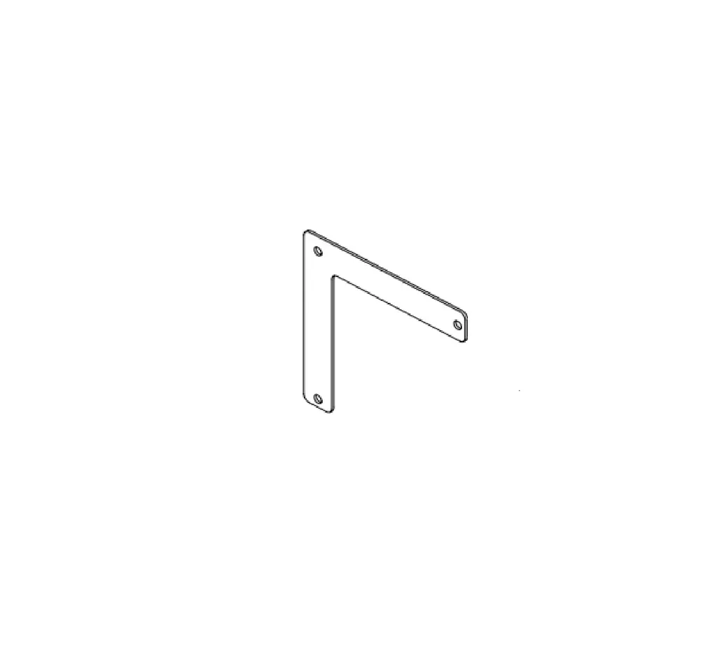 VERSTXRKUNGS DREIECK "L" 150X150X2