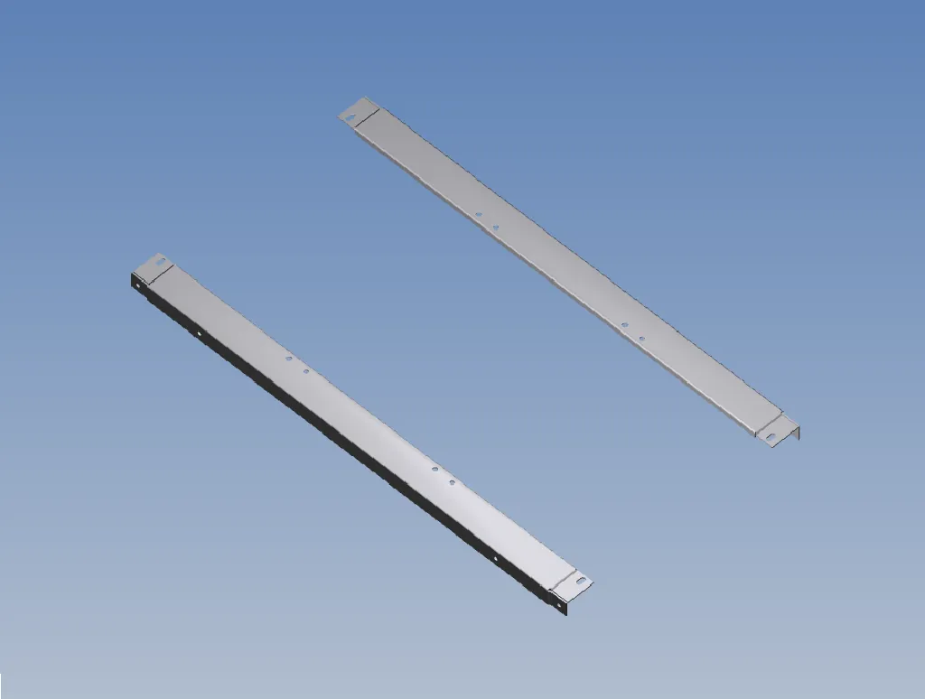 ALU-TECH WINKELPROFILPAAR FXR RADKASTENVERKLEIDUNG 760X36X50