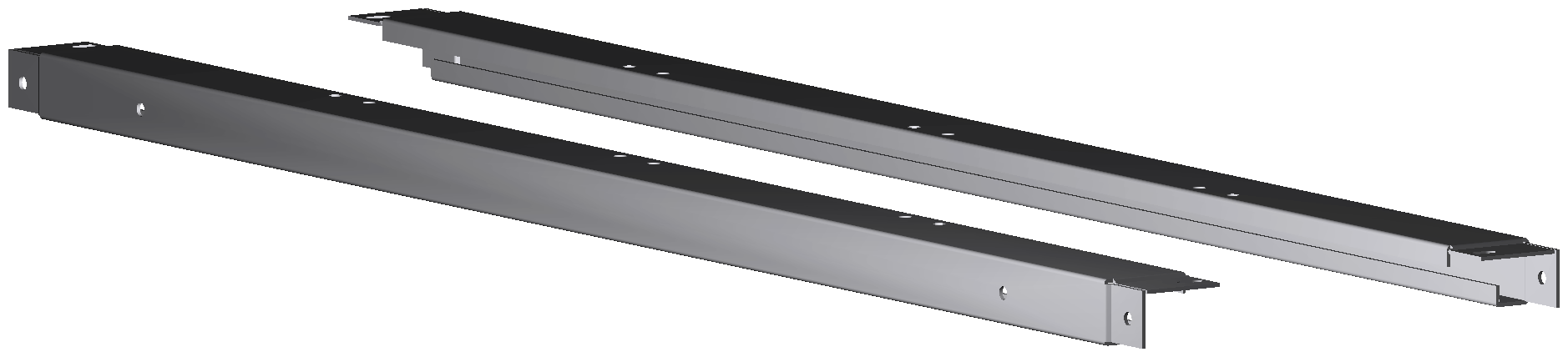 ALU-TECH WINKELPROFILPAAR FXR RADKASTENVERKLEIDUNG 1014X36X50