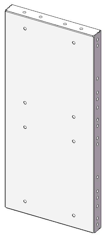 FLANKE  FÜR REGAL & RADKASTENVERKLEIDUNG 30X483X220