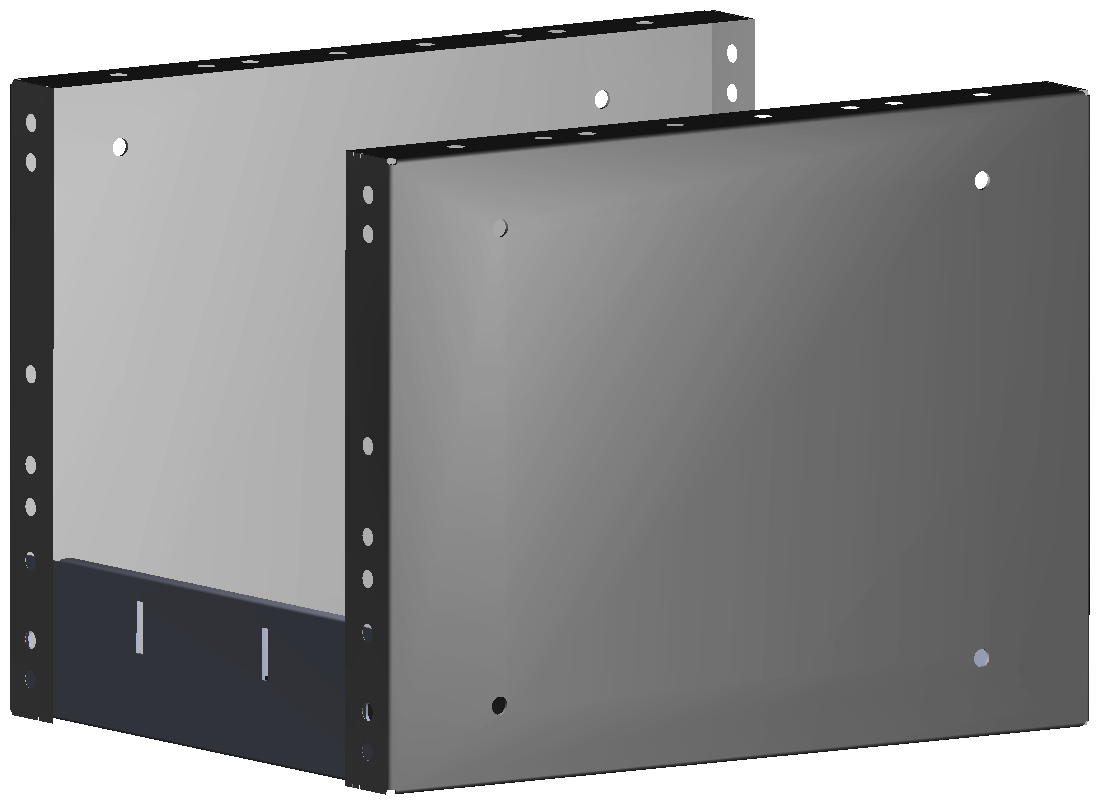 REGAL 253X241X320 MIT ANTIRUTSCHMATTE