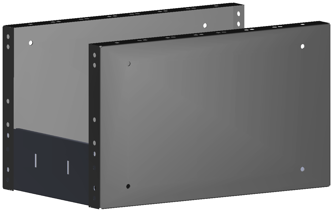 REGAL 253X241X410 MIT ANTIRUTSCHMATTE