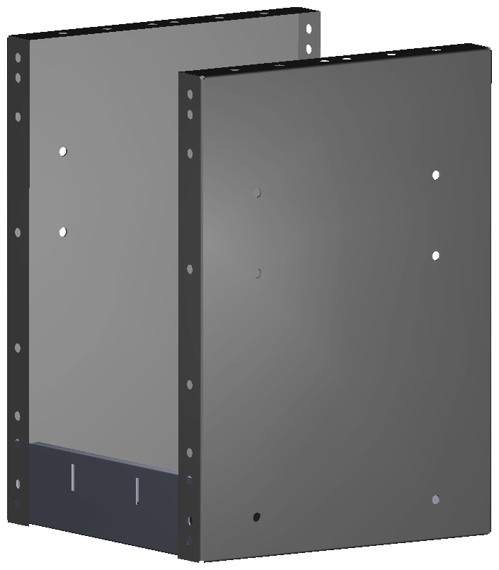 REGAL 253X362X260 MIT ANTIRUTSCHMATTE