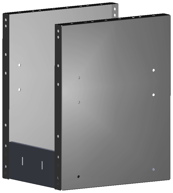 REGAL 253X402X320 MIT ANTIRUTSCHMATTE