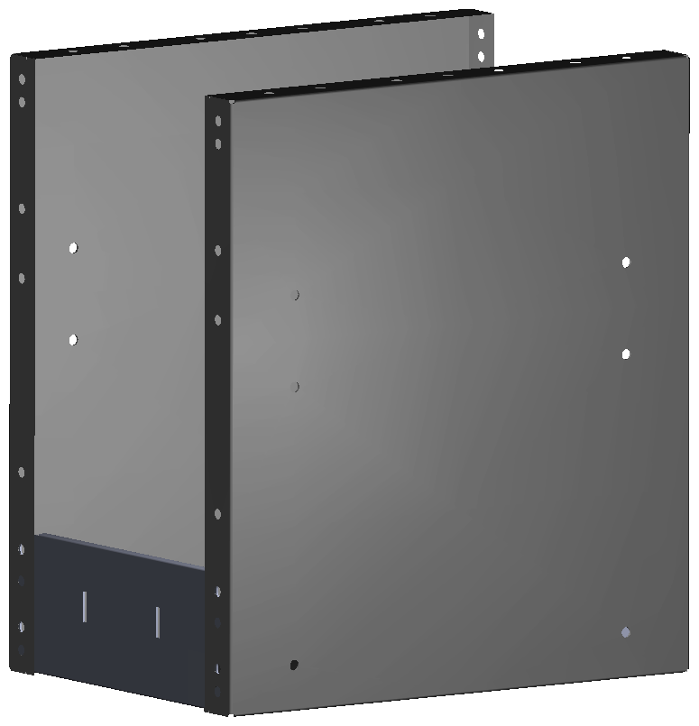 REGAL 253X402X360 MIT ANTIRUTSCHMATTE