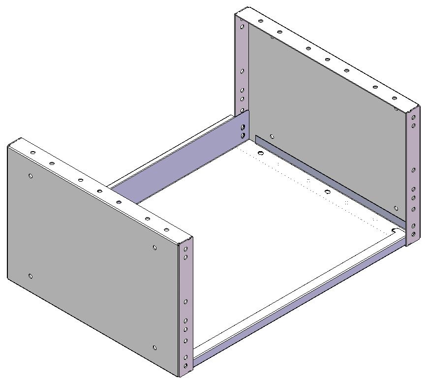 H=16 REGALE 507X241X360 MIT ANTIRUTSCH-MATTE