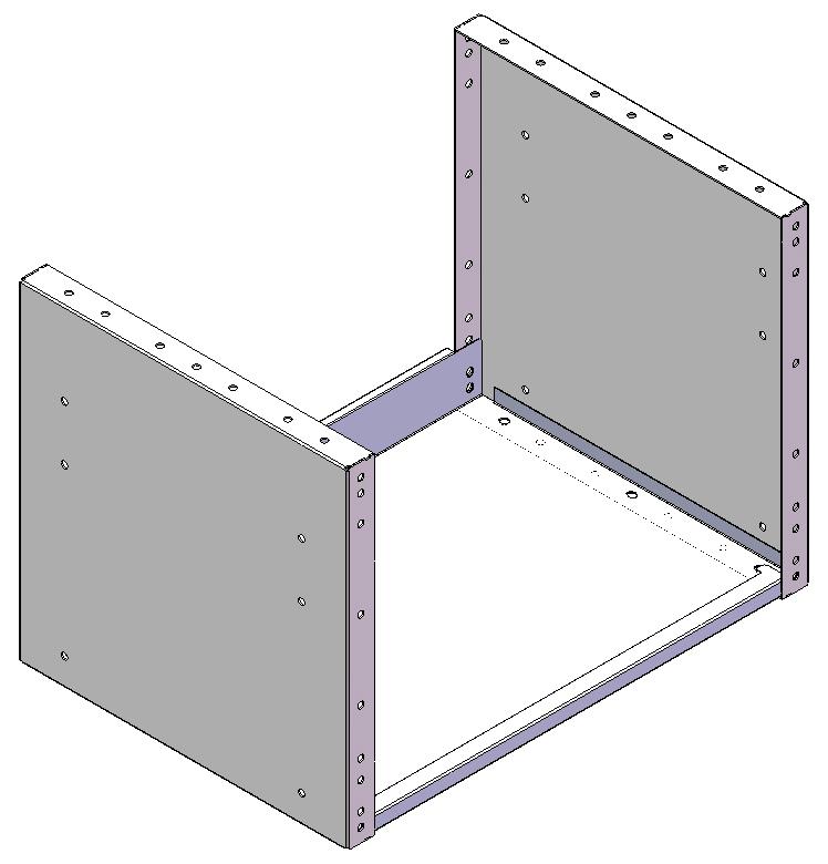 H=16 REGALE 507X362X360 MIT ANTIRUTSCH-MATTE