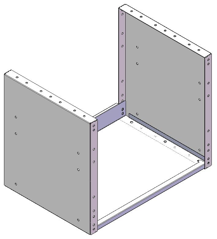 H=16 REGALE 507X402X360 MIT ANTIRUTSCH-MATTE