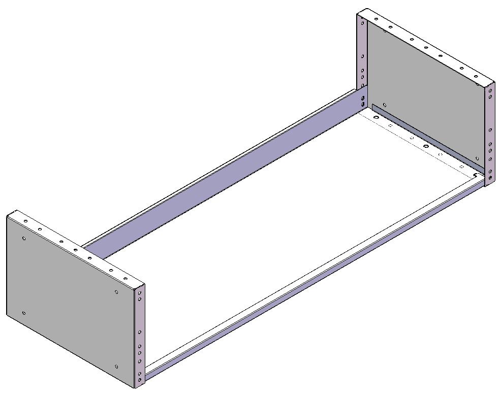 H=16 REGALE 1014X241X360 MIT ANTIRUTSCH-MATTE