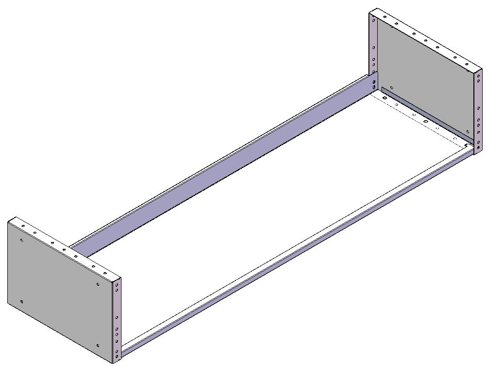 H=16 REGALE 1268X241X360 MIT ANTIRUTSCH-MATTE