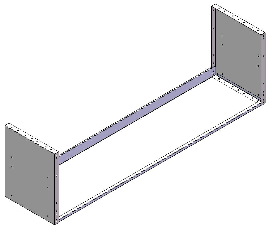 H=16 REGALE 1521X444X360 MIT ANTIRUTSCH-MATTE