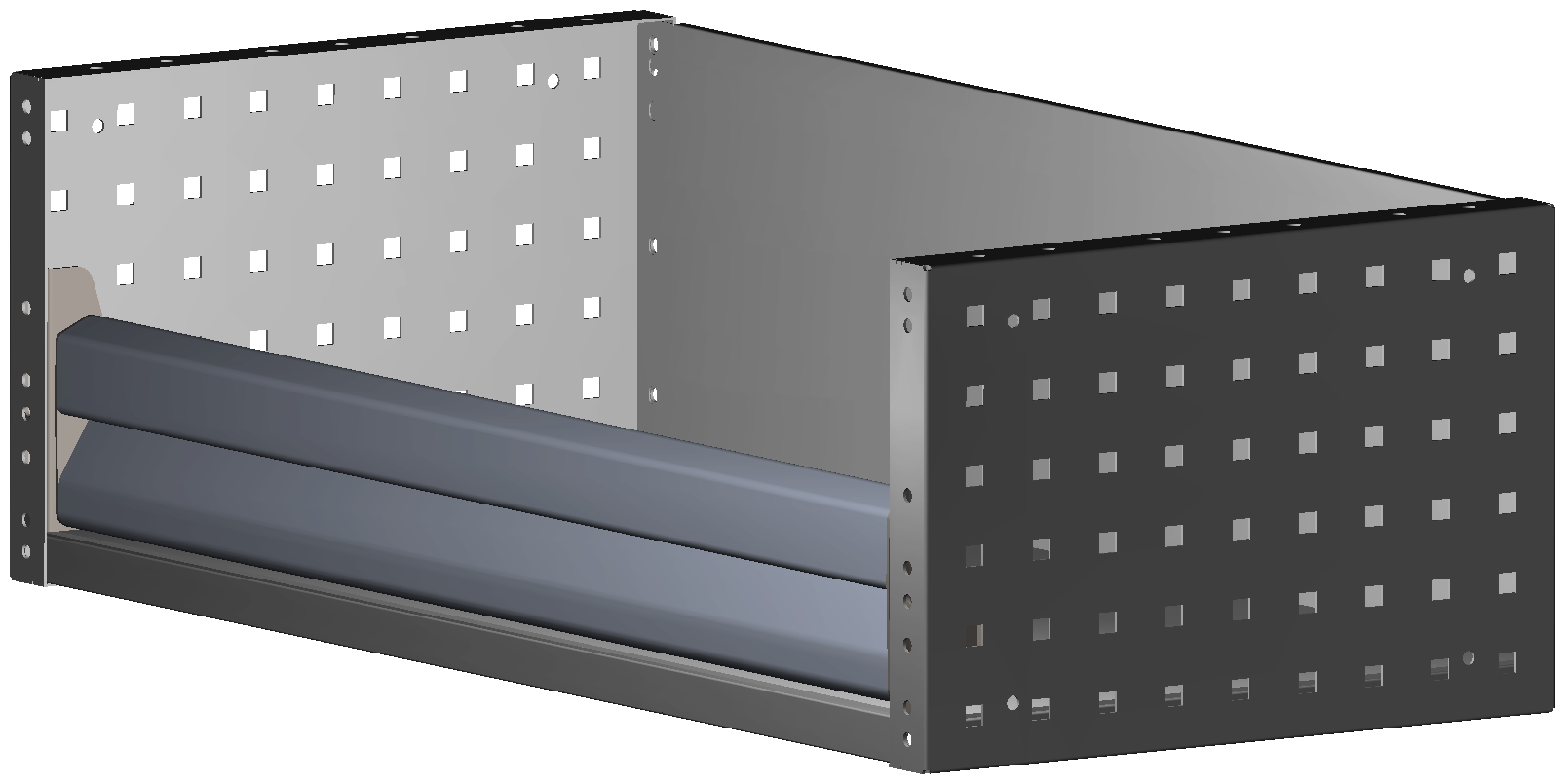 REGAL 760X241X360 MIT KLAPPTXR H101 UND GUMMIMATTE