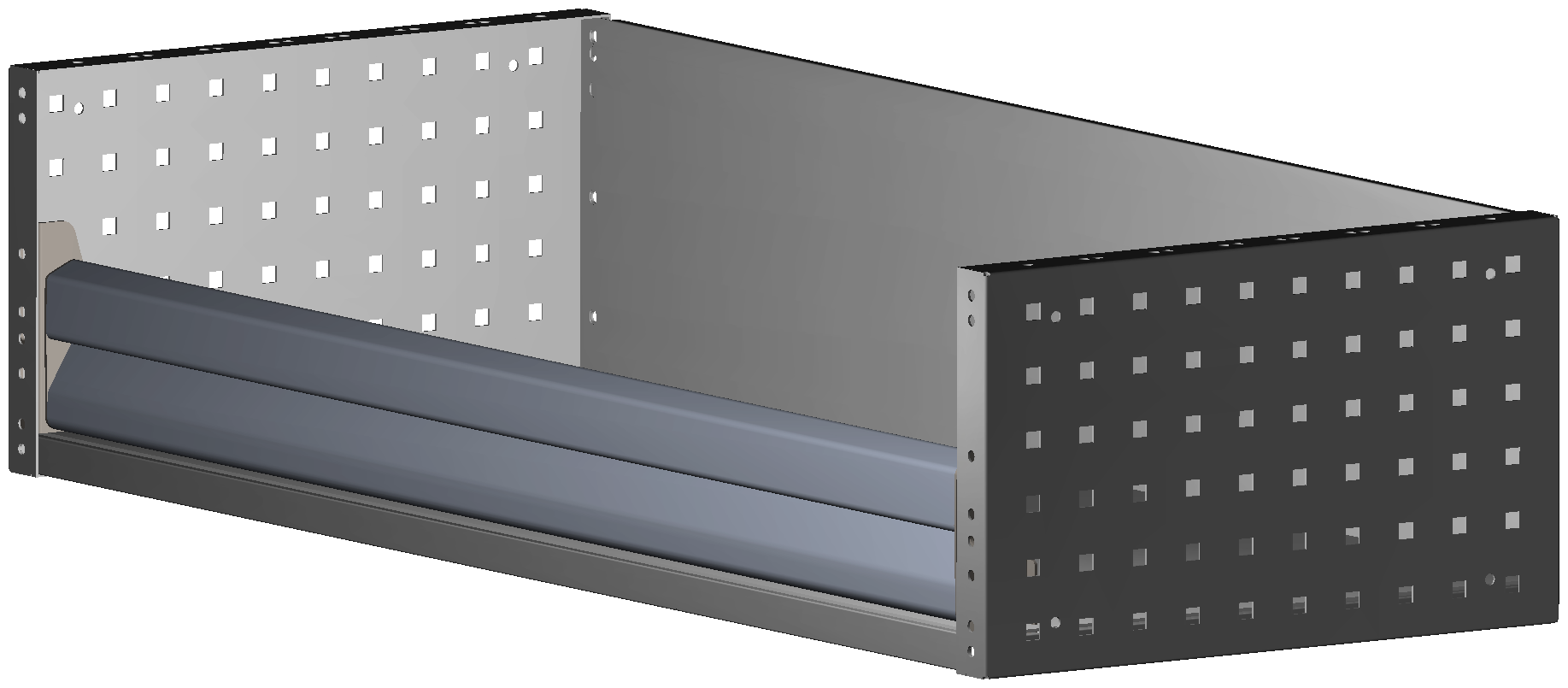 REGAL 1014X241X410 MIT KLAPPTXR H101 UND GUMMIMATTE