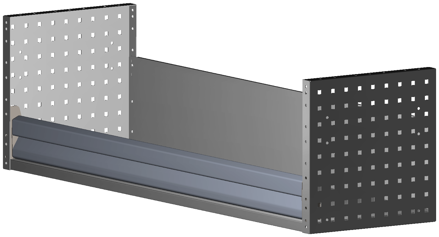 REGAL 1268X362X360 MIT KLAPPTXR H101 UND GUMMIMATTE