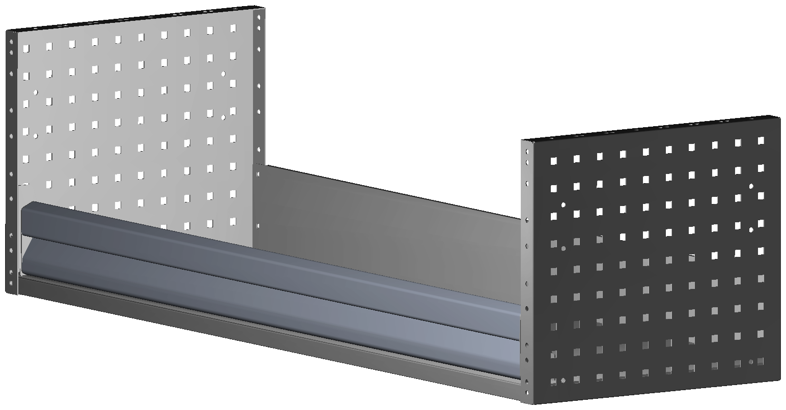 REGAL 1268X362X410 MIT KLAPPTXR H101 UND GUMMIMATTE