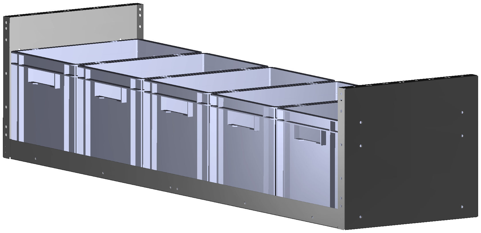 REGAL 1521x362x410 MIT 5 BEHXLTERN 9TK0400270