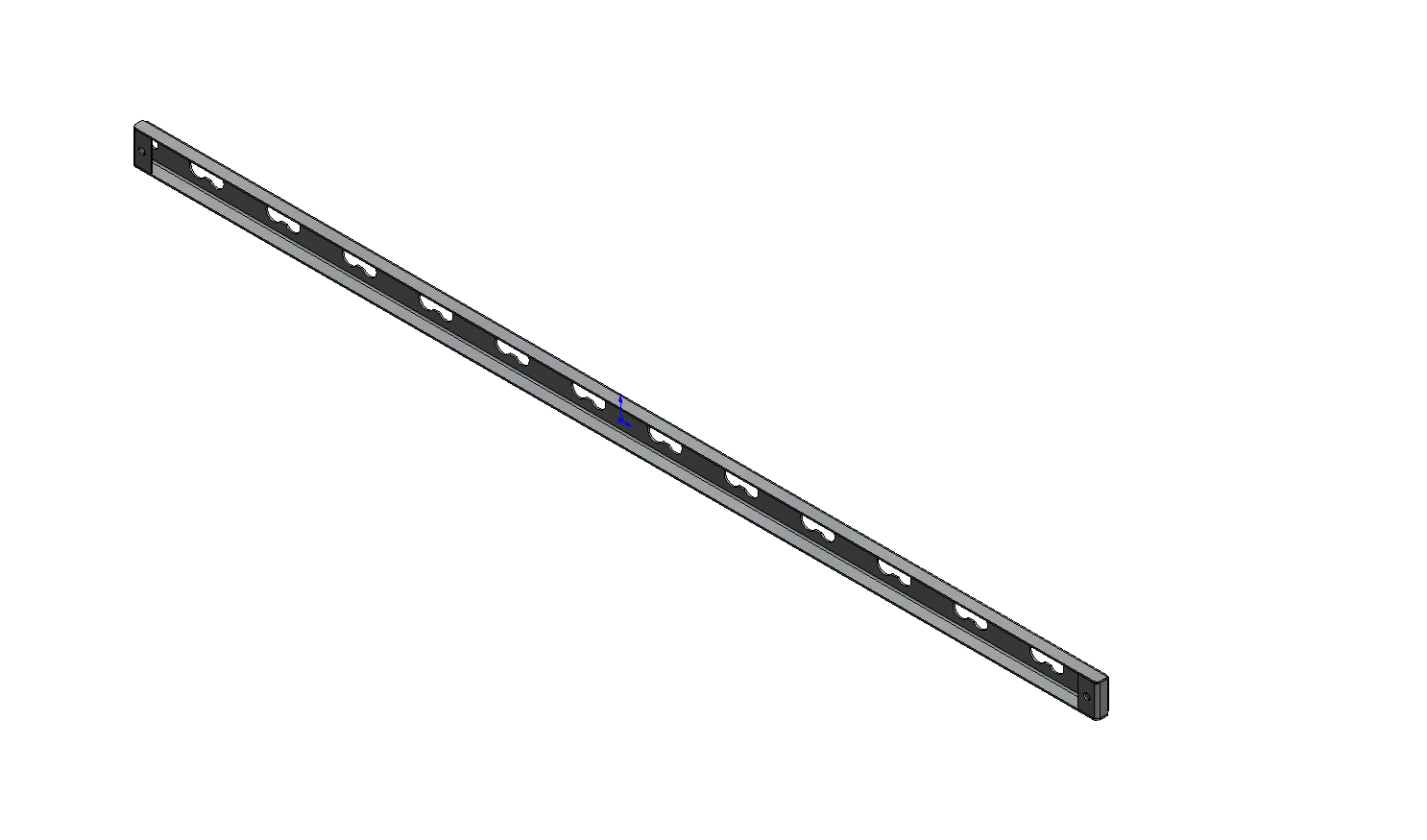 ZURRSCHIENE FXR KXLTEMITTELREGAL L=1268mm