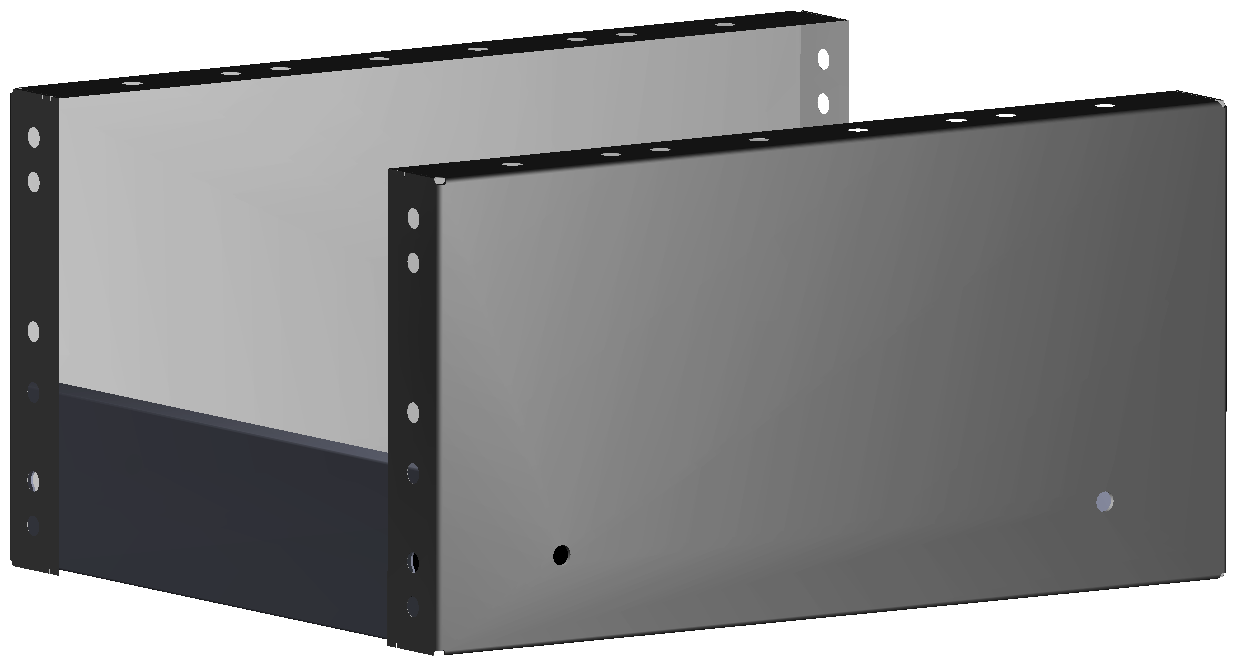 REGAL 253X161X320 MIT ANTIRUTSCHMATTE