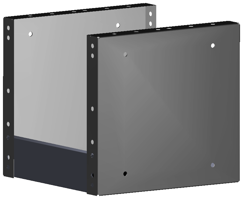 REGAL 253X241X260 MIT ANTIRUTSCHMATTE