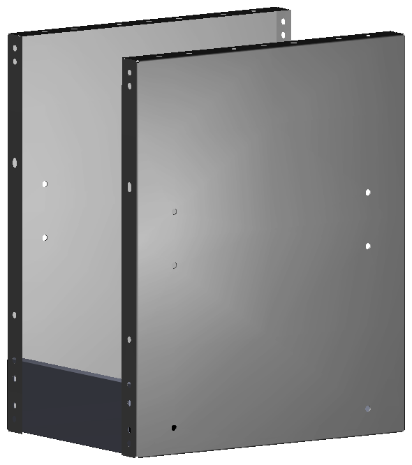REGAL 253X444X360 MIT ANTIRUTSCHMATTE