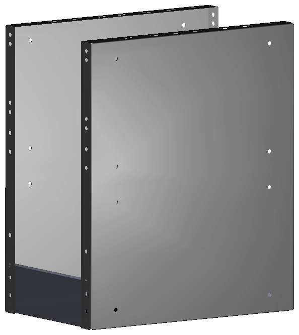 REGAL 253X483X410 MIT ANTIRUTSCHMATTE
