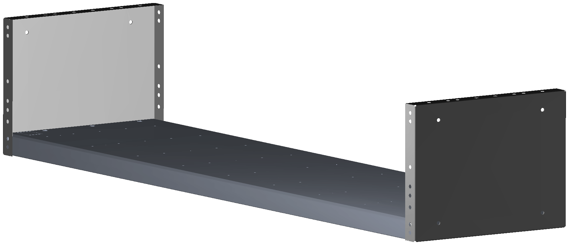 MULTIFUNKTIONSREGALABLAGE 1268x241x320
