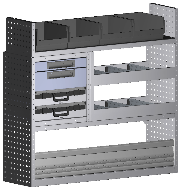 ALU-TECH KIT 1268X1190X360